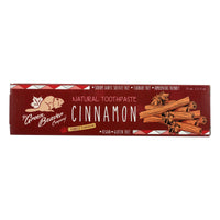 Green Beaverthe Toothpaste - Cinnamon Toothpaste - Case Of 1 - 2.5 Fl Oz.