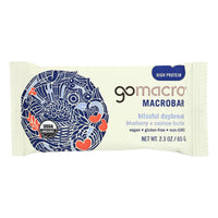 Gomacro Bar - Organic - Bberry - Cashew Butter - Case Of 12 - 2.3 Oz