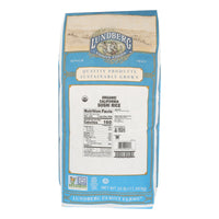 Lundberg Family Farms Organic Sushi Short Grain White Rice - Case Of 25 Lbs