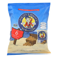 Pirate Brands Booty Puffs - Aged White Cheddar - Case Of 12 - 1 Oz.