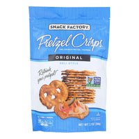 Pretzel Crisp Pretzel Crisps - Original - Case Of 12 - 7.2 Oz.