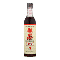 Red Boat Fish Sauce's Primary Ingredient  - Case Of 12 - 17 Oz