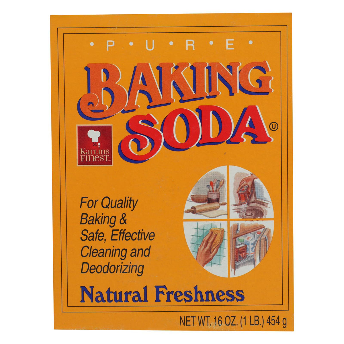 Karlin Food - Baking Soda - Case Of 24 - 16 Oz