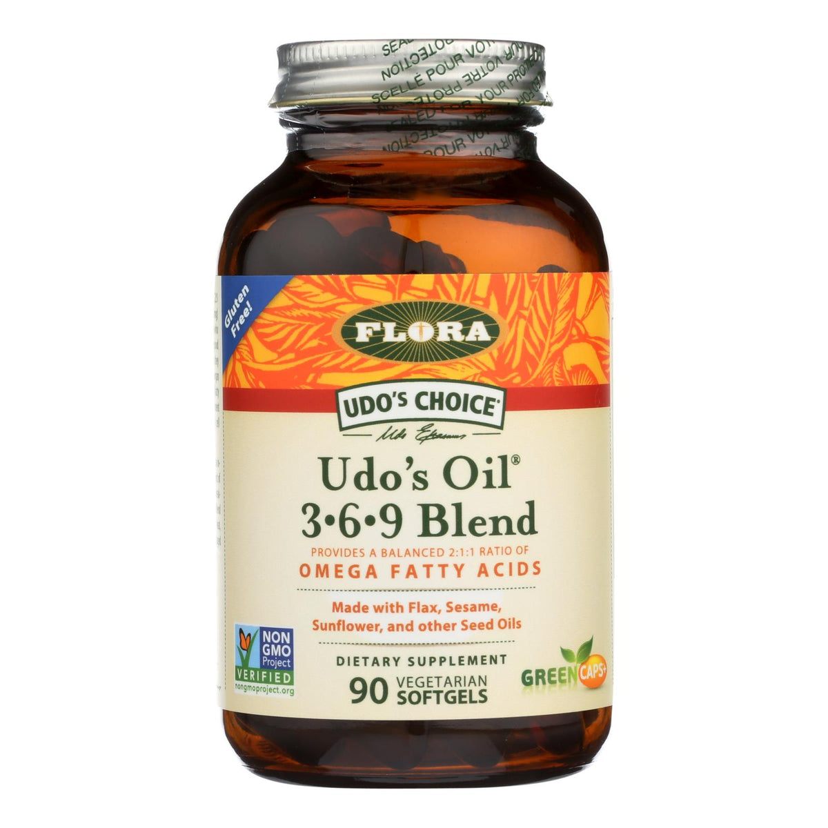 Flora Inc - Udo's Oil 369 Blend - Ea Of 1-90 Sgel