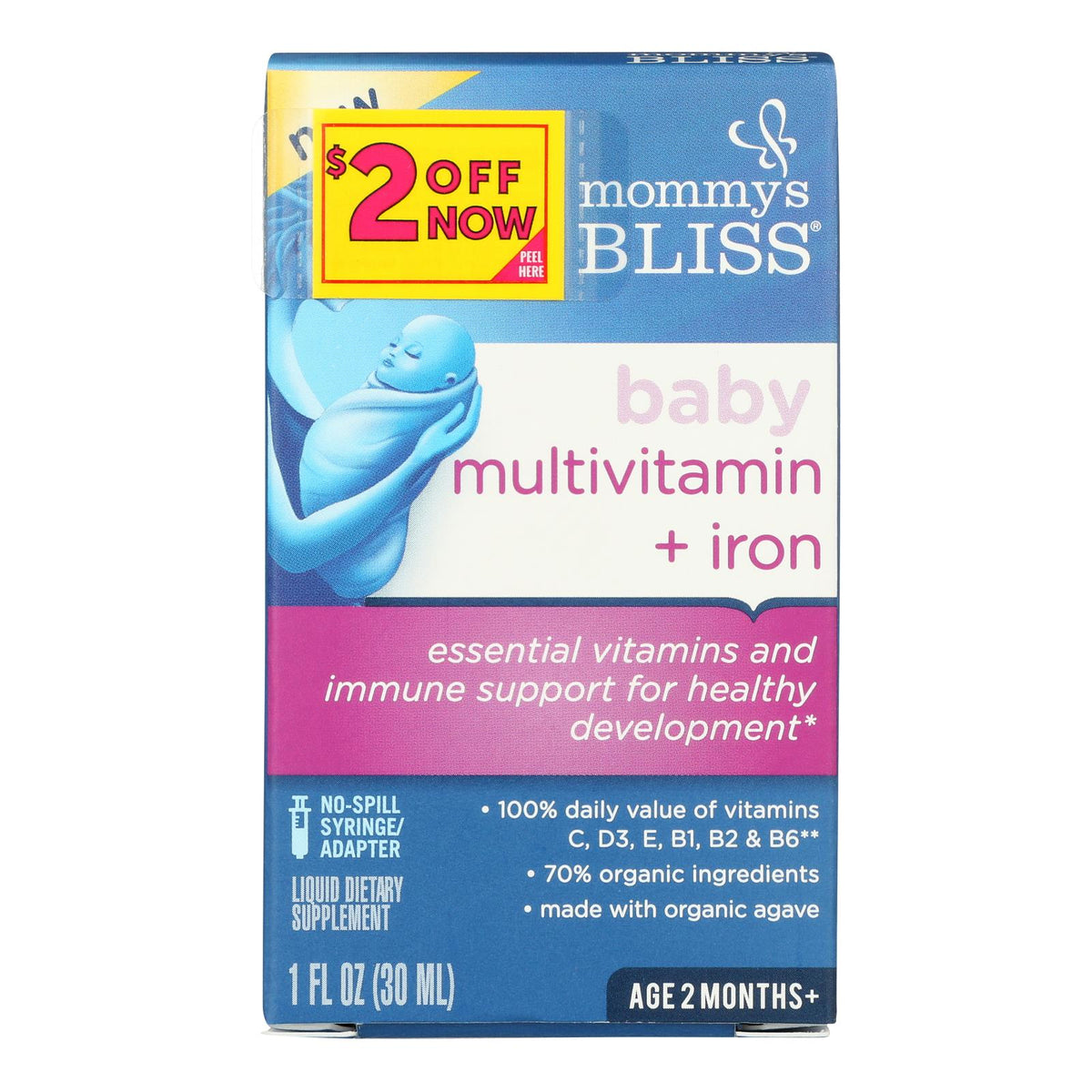 Mommy's Bliss - Multivit Iron Drops Baby - 1 Each-1 Fz