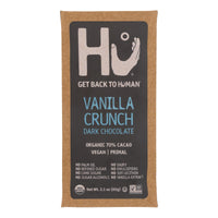 Hu - Dark Chocolate Bar Vanilla Crunch - Case Of 12-2.1 Oz