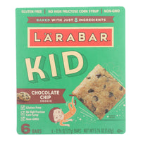 Larabar - Bar Kids Chocolate Chip Cookie - Case Of 8 - 6/.96 Oz