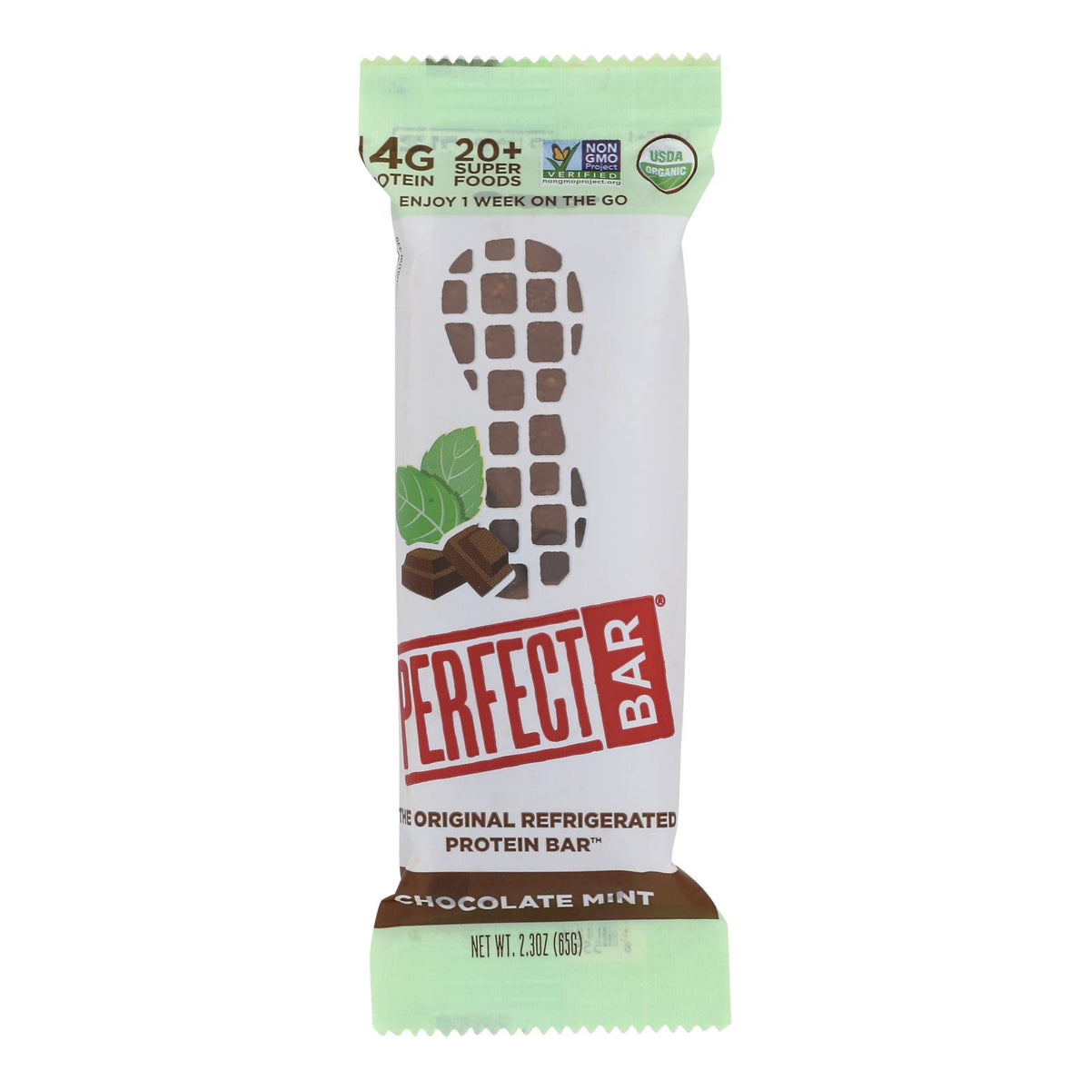 Perfect Bar - Bar Chocolate Mint - Case Of 8 - 2.3 Oz