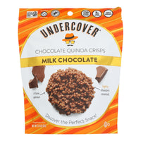 Undercover Quinoa - Crispy Quinoa Milk Choco - Case Of 12 - 2 Oz