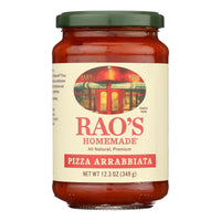 Rao's - Sauce Pizza Arrabbiata - Case Of 6 - 12.3 Ounces