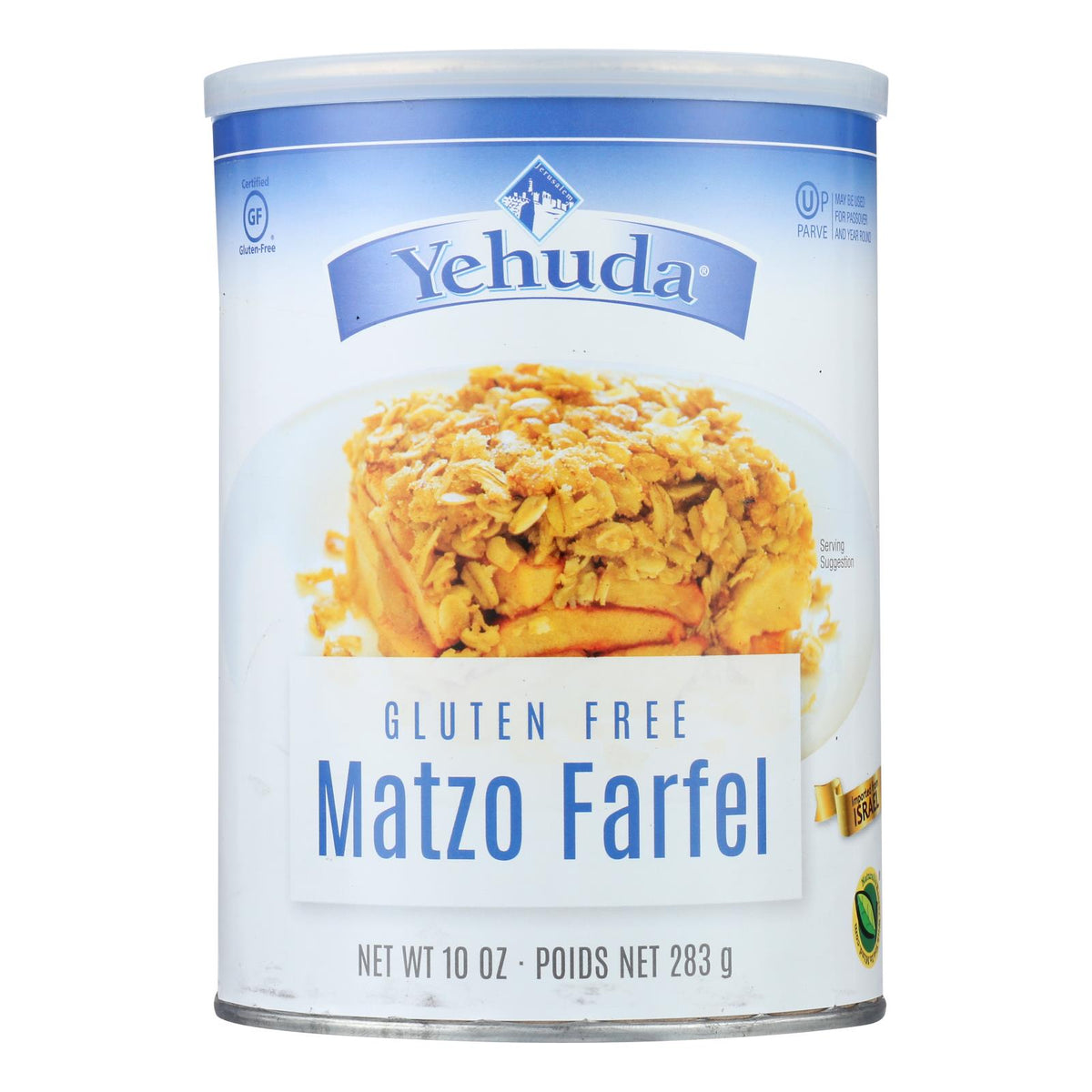 Yehuda, Gluten Free Matzo Farfel - Case Of 12 - 10 Oz.