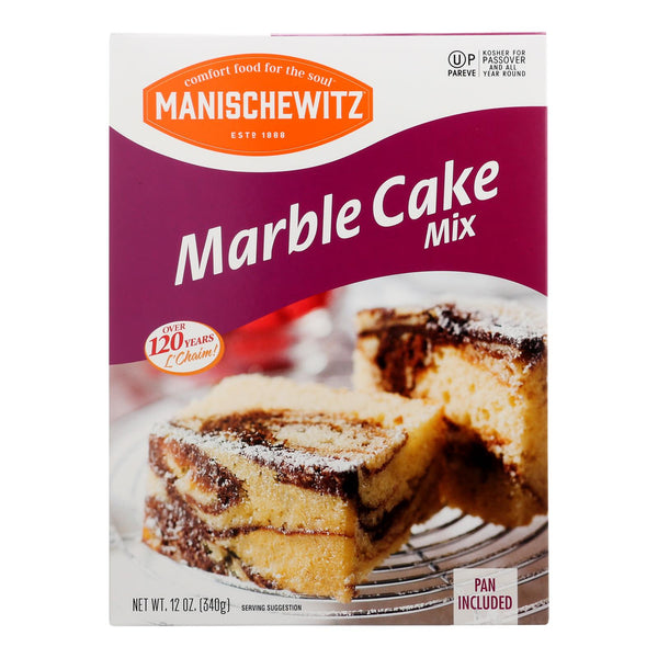 Manischewitz - Mix Cake Marble Kosher For Passover - Case Of 12-12 Oz.