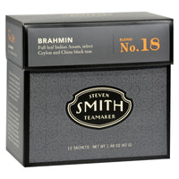 Smith Teamaker Black Tea - Brahmin - Case Of 6 - 15 Bags