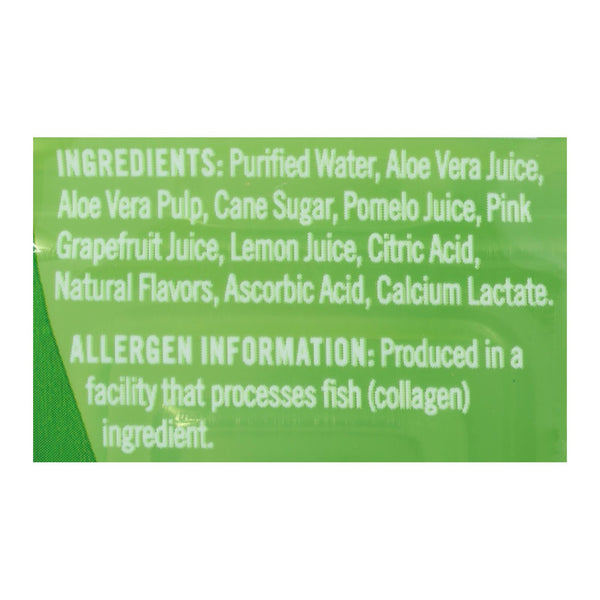 Alo Original Appeal Aloe Vera Juice Drink - Pomelo Lemon And Pink Grapefruit - Case Of 12 - 16.9 Fl Oz.