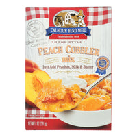 Calhoun Bend Mix - Peach Cobbler - Case Of 6 - 8 Oz