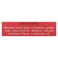 Stash Tea - Tea Black Dble Spice Chai - Case Of 6 - 18 Bag