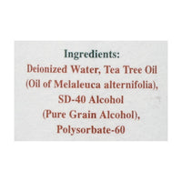 Tea Tree Therapy Water Soluble Tea Tree Oil - 2 Fl Oz