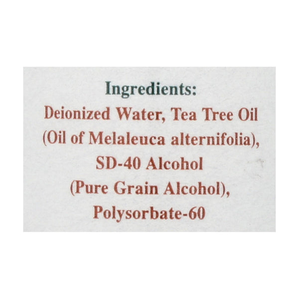 Tea Tree Therapy Water Soluble Tea Tree Oil - 2 Fl Oz