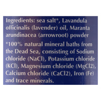 Ancient Secrets Aromatherapy Dead Sea Mineral Baths Lavender - 2 Lbs