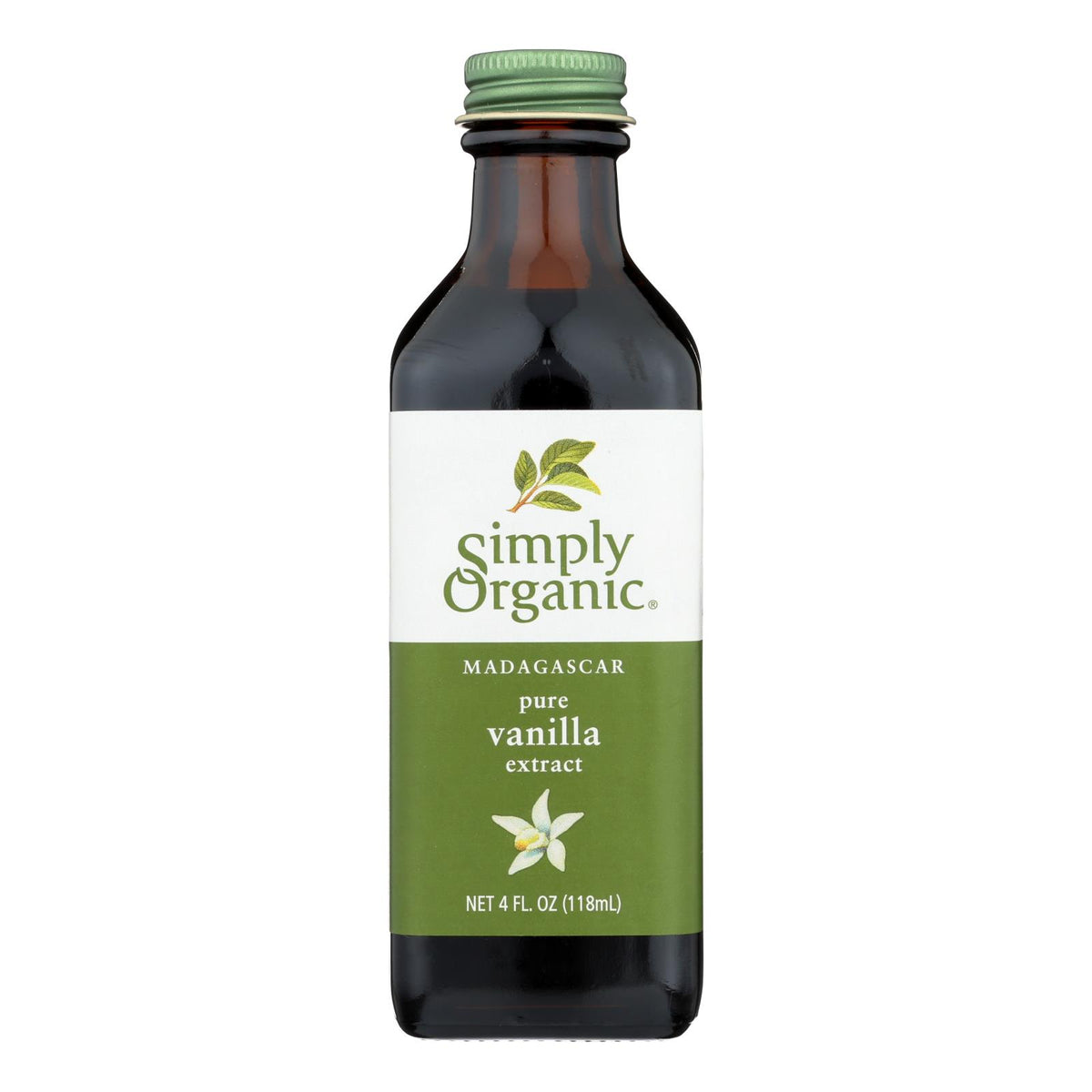 Simply Organic Vanilla Extract - Organic - 4 Oz