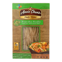 Annie Chun's Pad Thai Brown Rice Noodles - Case Of 6 - 8 Oz.