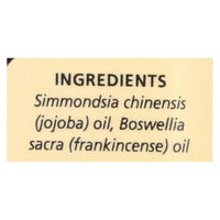 Aura Cacia - Frankincense In Jojoba Oil - .5 Oz