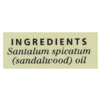 Aura Cacia - Essential Oil - Sandalwood - .5 Oz