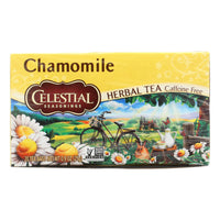 Celestial Seasonings Herbal Tea - Chamomile - Caffeine Free - Case Of 6 - 20 Bags