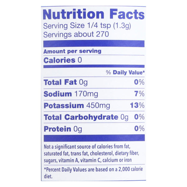 Losalt Reduced Sodium Salt - Case Of 6 - 12.35 Oz.