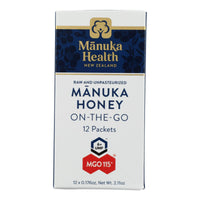 Manuka Health - Honey Manuka Go Mgo 115 - 1 Each-12 Ct