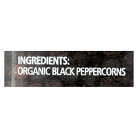 Simply Organic Black Peppercorns - Case Of 6 - 2.65 Oz.