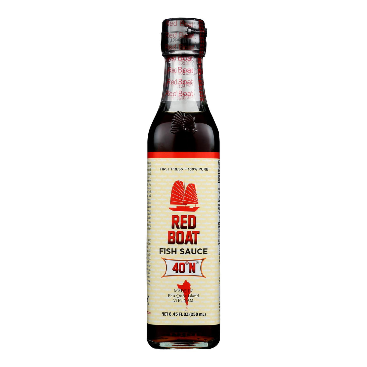 Red Boat Fish Sauce Premium Fish Sauce - Case Of 6 - 250 Ml