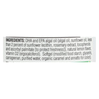 Spectrum Essentials Vegan Ultra Omega - 3 Epa And Dha Capsules - 60 Soft Gels