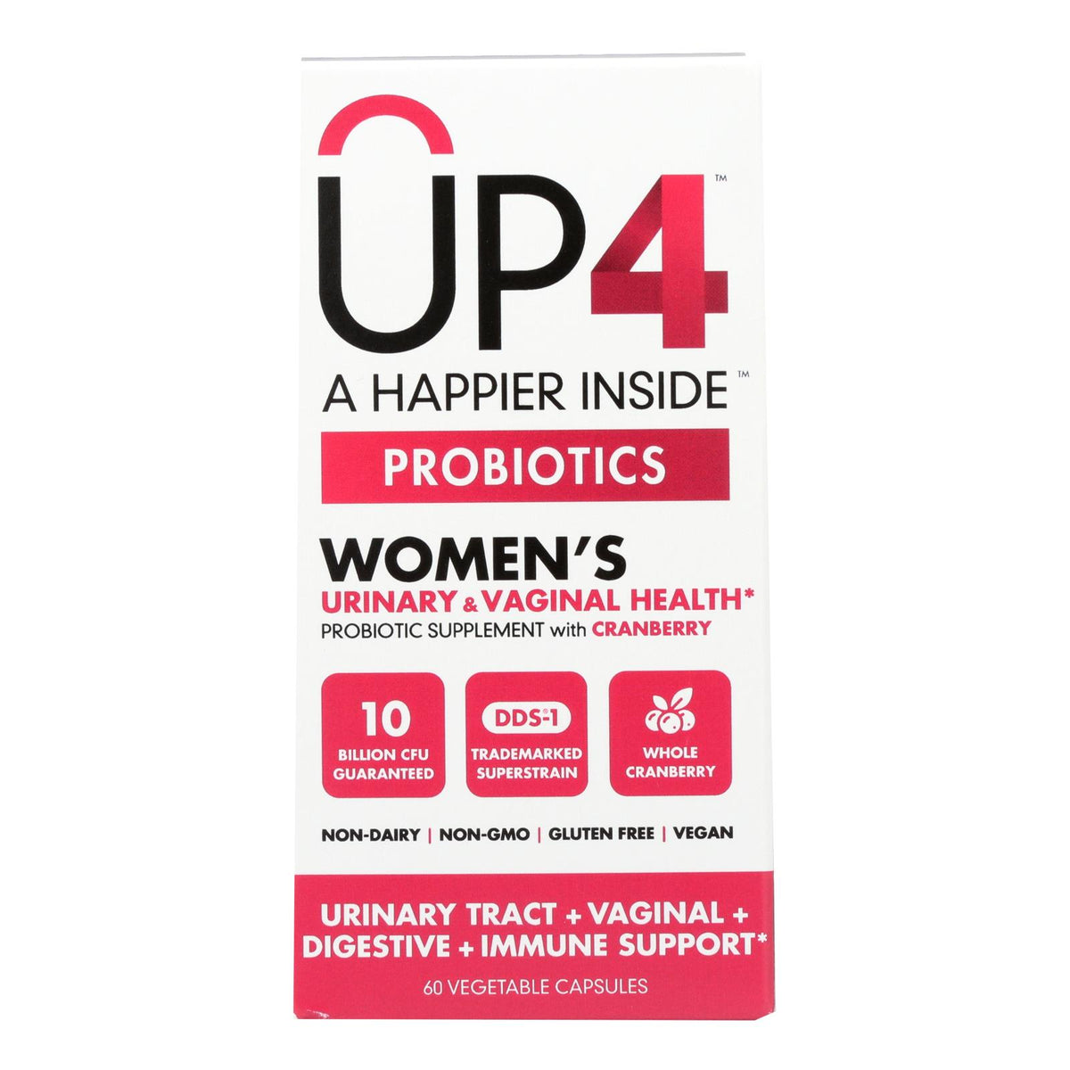 Up4 Probiotics - Dds1 Womens - 60 Vegetarian Capsules