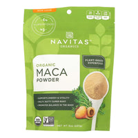 Navitas Naturals Maca Powder - Organic - 8 Oz - Case Of 12