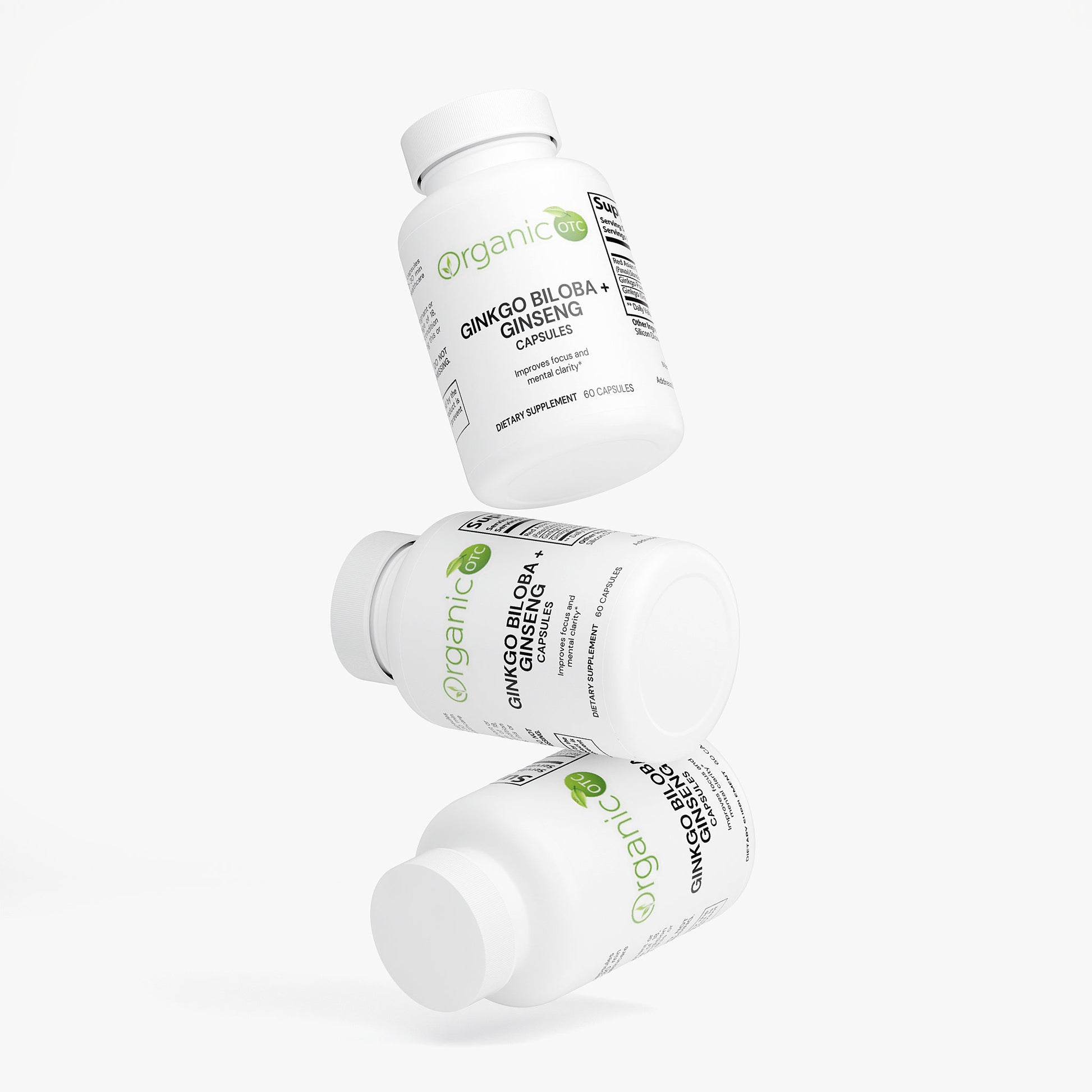 Ginkgo Biloba + Ginseng - Organic OTC