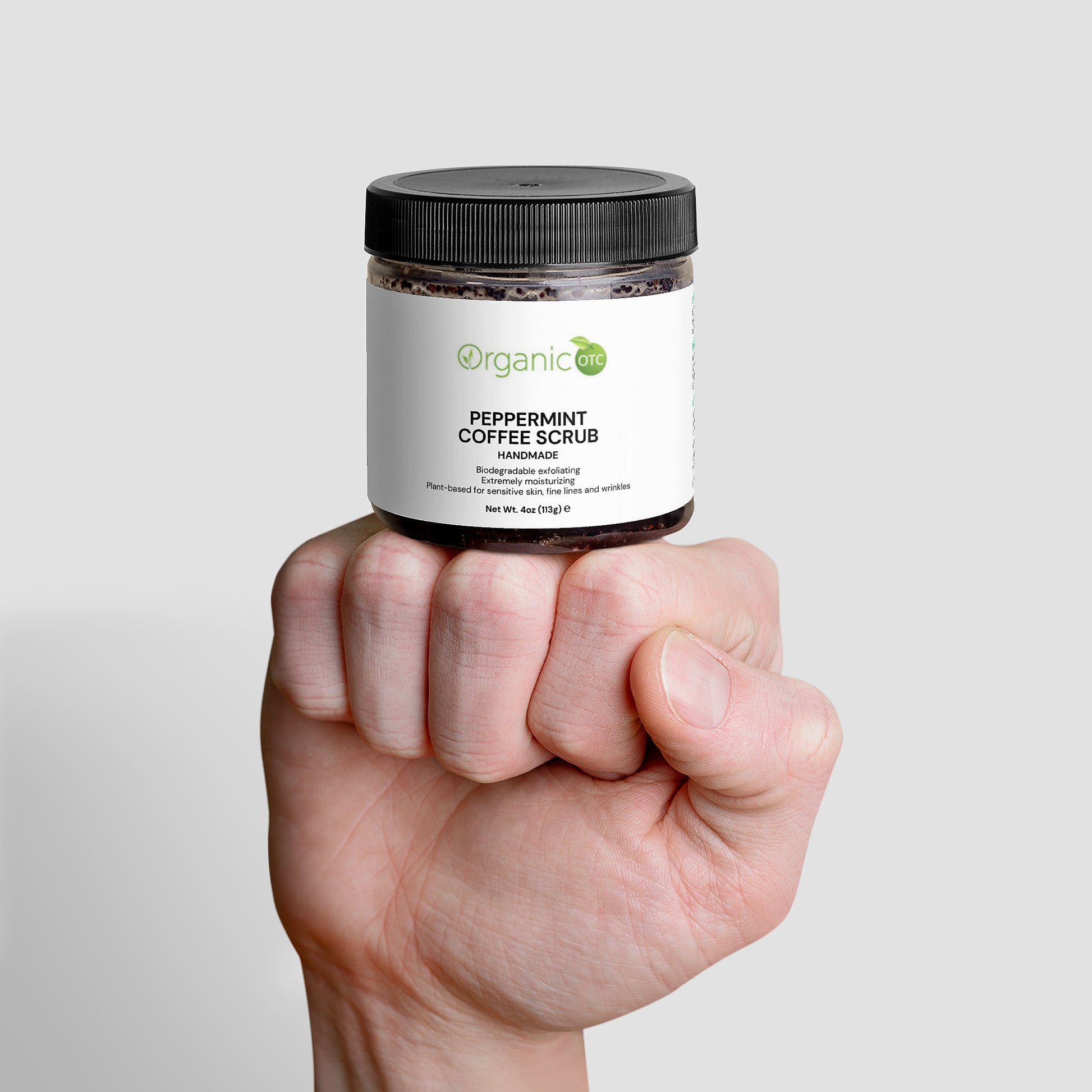 Peppermint Coffee Scrub - Organic OTC