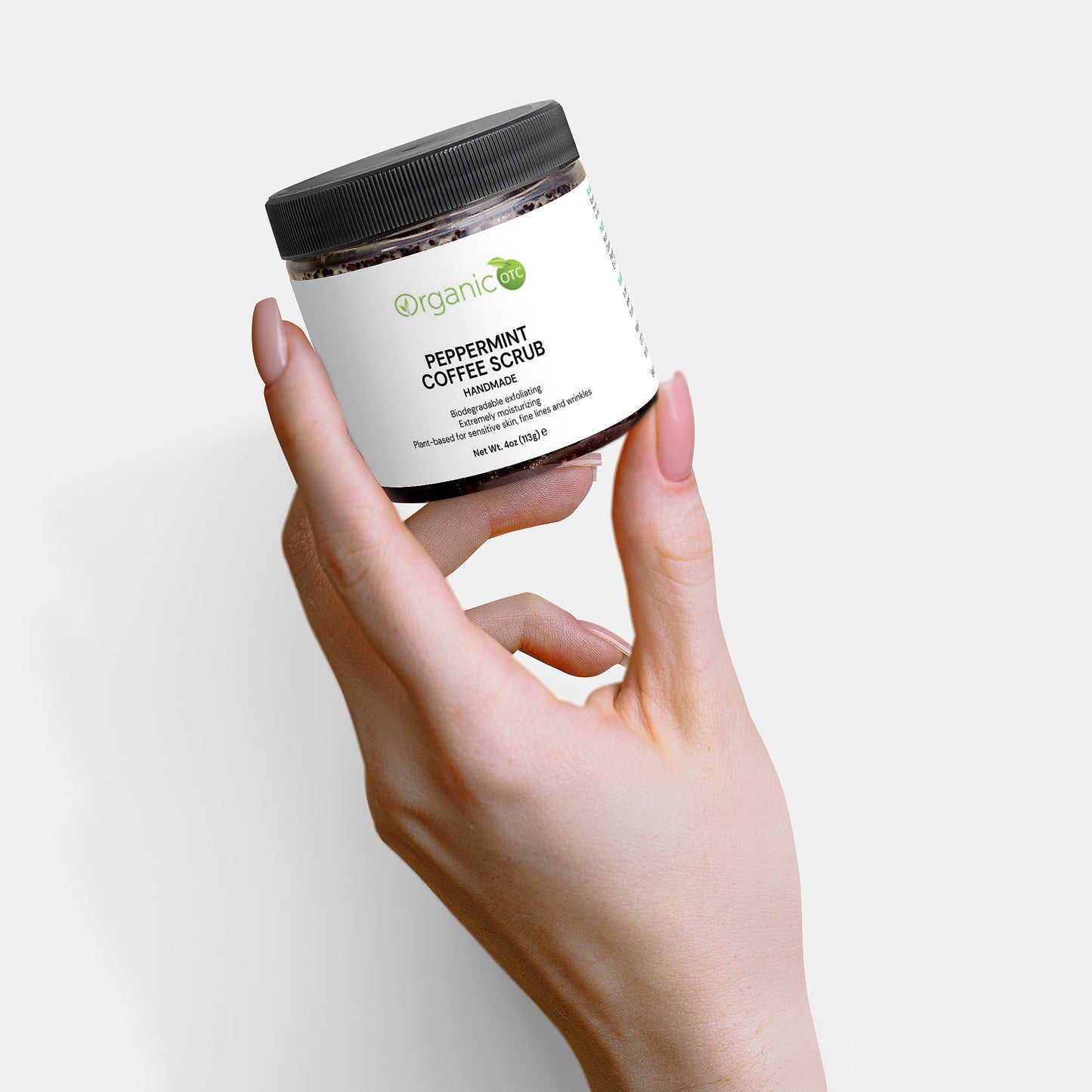 Peppermint Coffee Scrub - Organic OTC