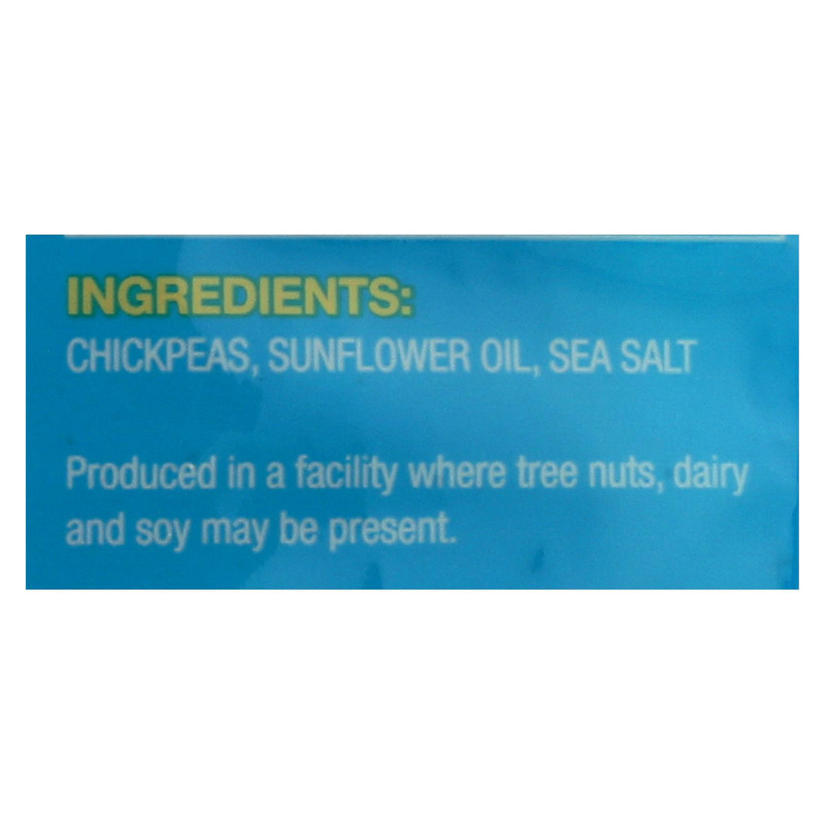 Biena Chickpea Snacks - Sea Salt - Case Of 8 - 5 Oz.