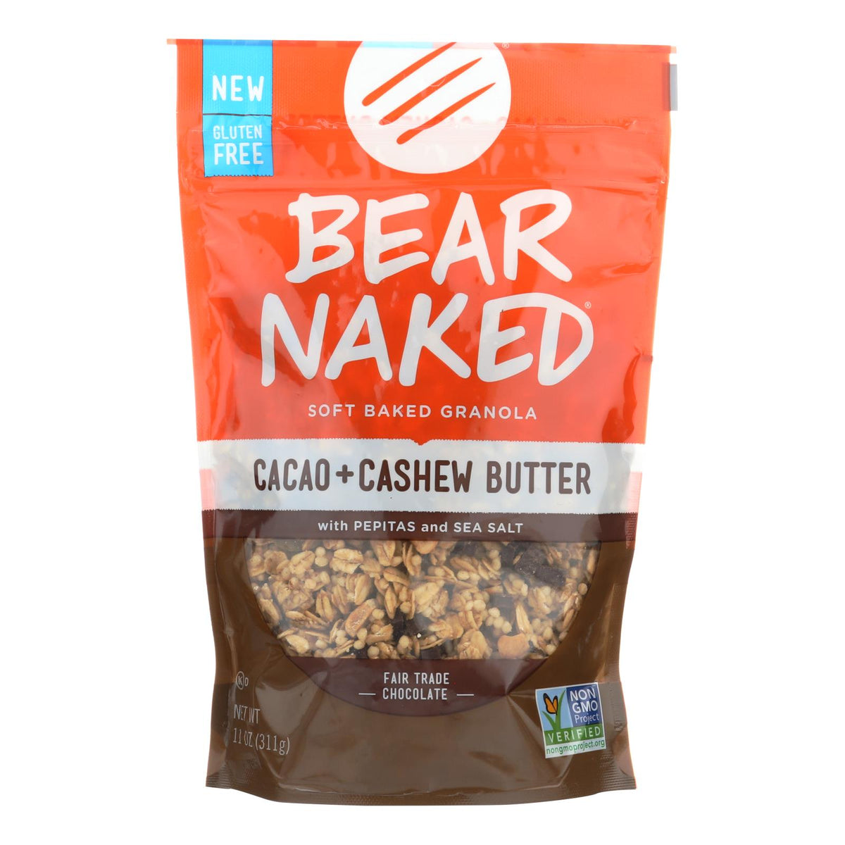 Bear Naked Granola - Cacao Cashew Butter - Case Of 6 - 11 Oz.