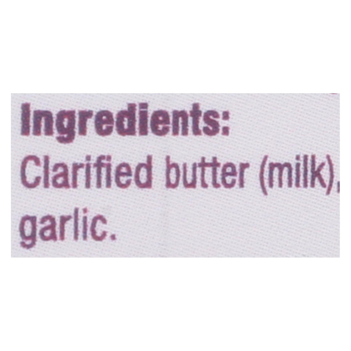 4th And Heart - Ghee - Garlic - Case Of 6 - 9 Oz