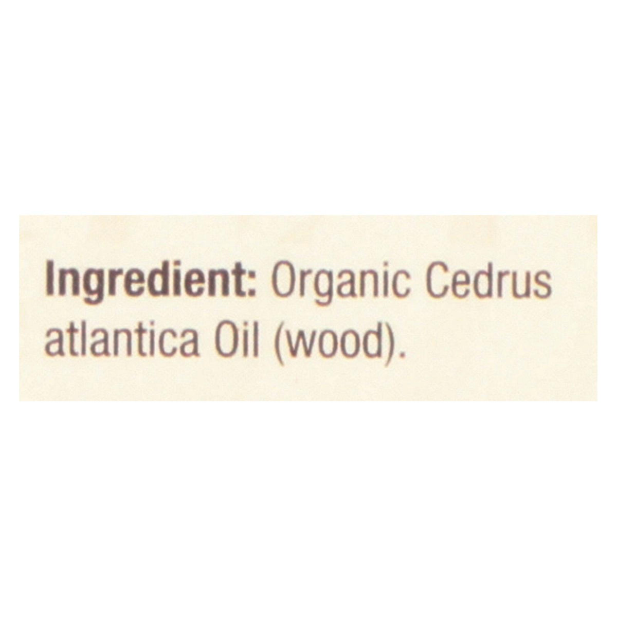 Nature's Answer - Organic Essential Oil - Bergamot - 0.5 Oz.