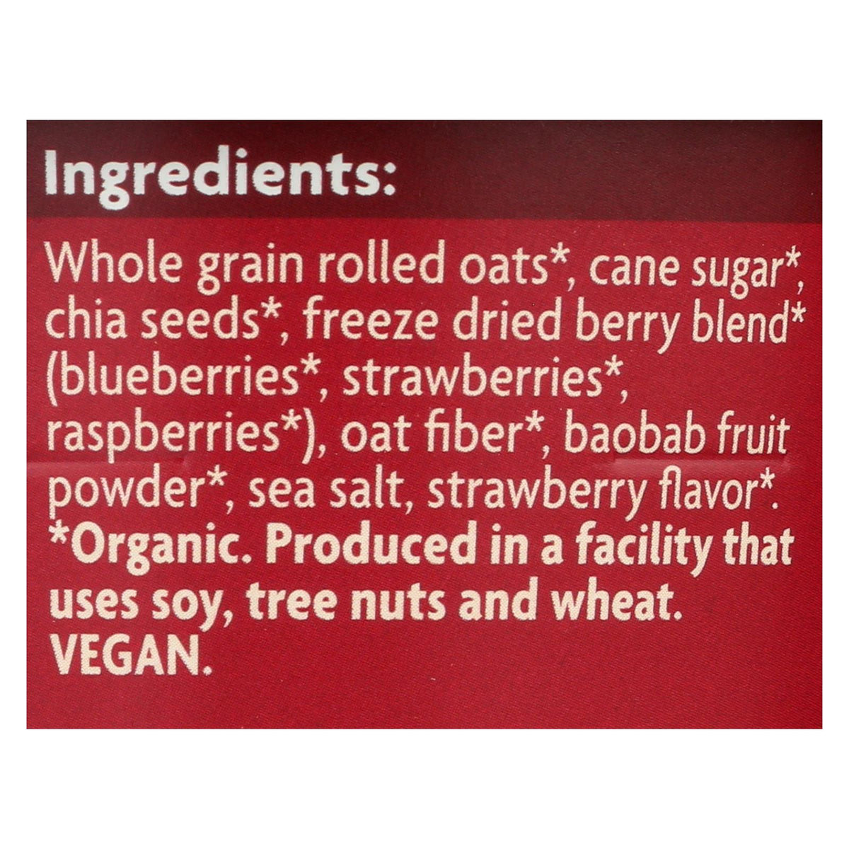 Nature's Path Organic Hot Oatmeal -summer Berries Boost - Case Of 12 - 1.94 Oz