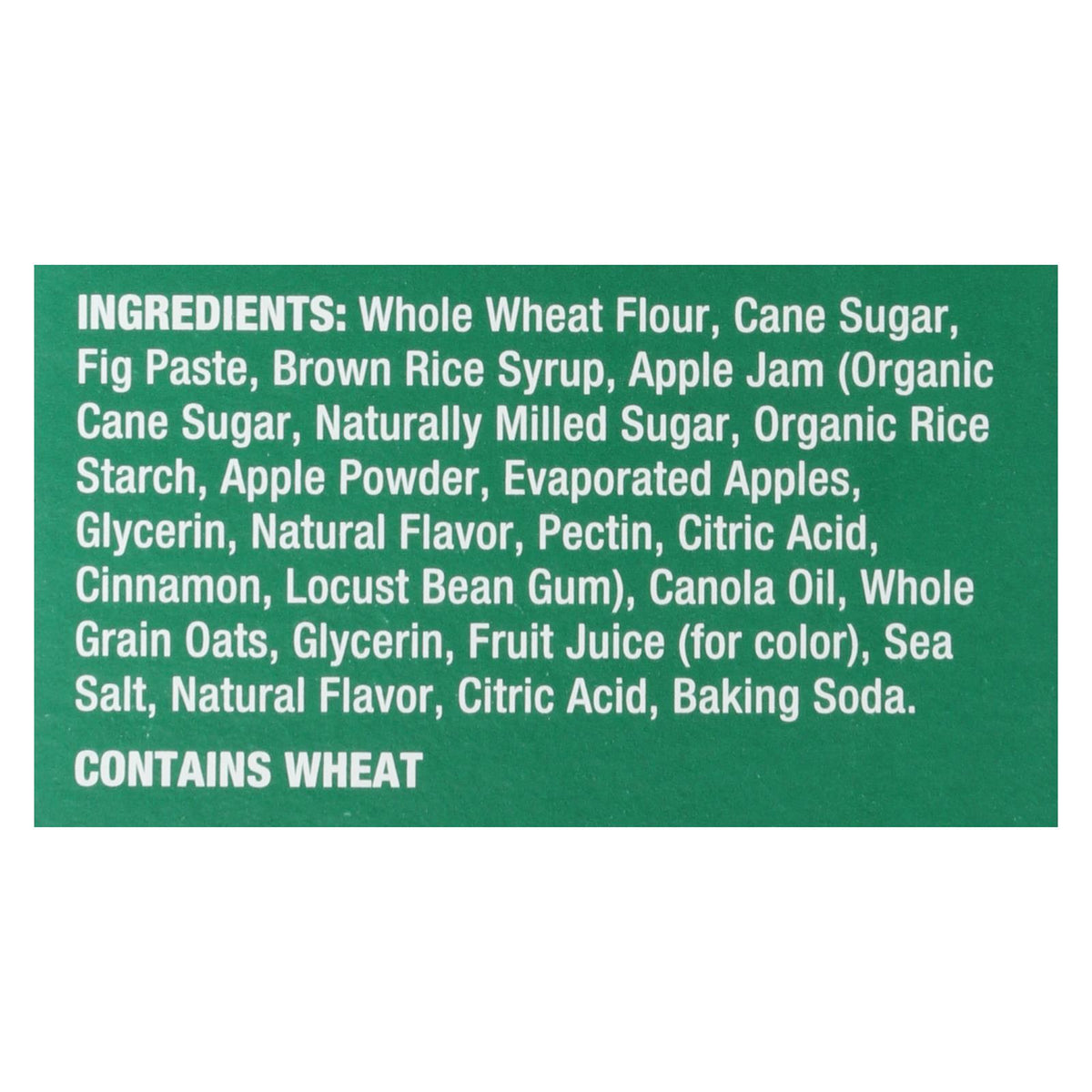 Nature's Bakery Stone Ground Whole Wheat Fig Bar - Apple Cinnamon - Case Of 6 - 2 Oz.