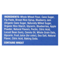 Nature's Bakery Stone Ground Whole Wheat Fig Bar - Blueberry - Case Of 6 - 2 Oz.