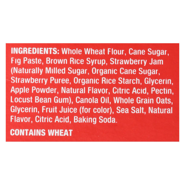 Nature's Bakery Stone Ground Whole Wheat Fig Bar - Strawberry - Case Of 6 - 2 Oz.