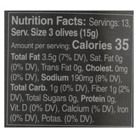 Mina - Olives Purple Beldi - Case Of 6 - 12.5 Oz