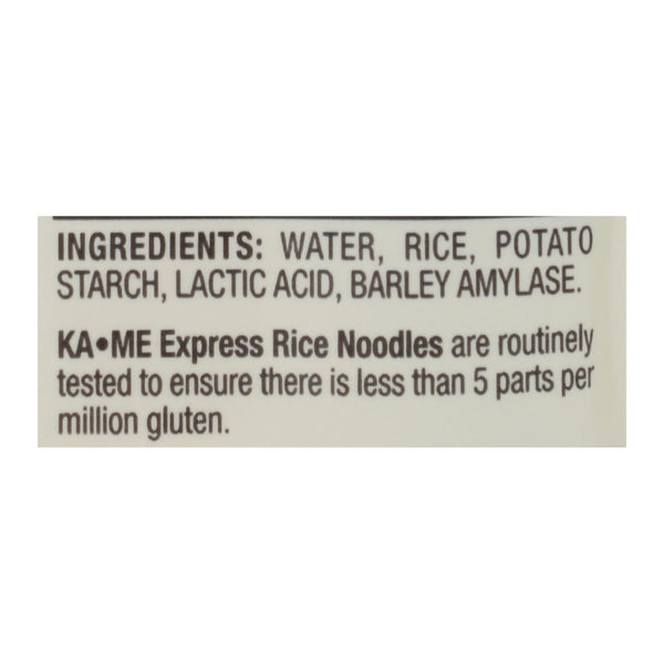 Ka-me Pad Thai Express Rice Noodles  - Case Of 6 - 10.6 Oz