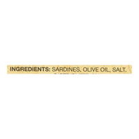 Reese Sardines - Skinless Boneless In Olive Oil - Case Of 10 - 3.75 Oz