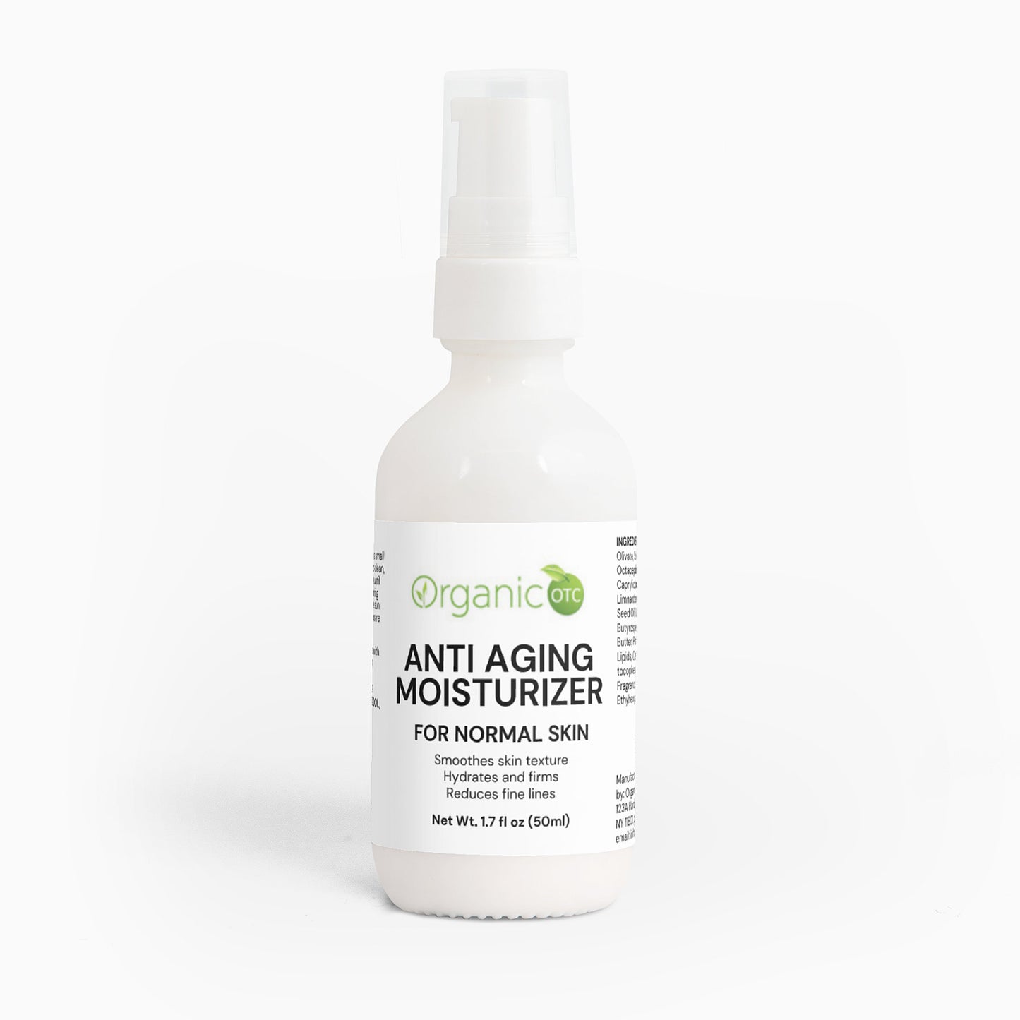 Anti Aging Moisturizer for Normal Skin - Organic OTC
